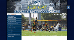 Desktop Screenshot of mountmercysoccer.com